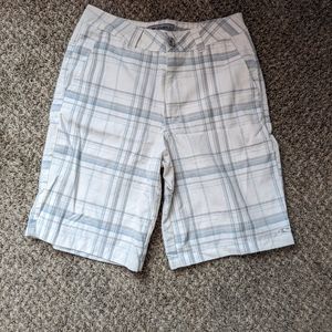 O'Neill plaid board shorts